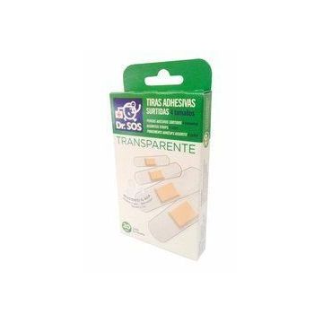 Dr. Sos Transparent patch benzi mix impermeabil 20 buc