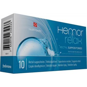 Fytofontana Hemorrelax supozitoare rectale 10 buc