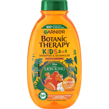 Garnier Botanic Therapy Disney Kids 2in1 Șampon și balsam Lion King Caise 400 ml