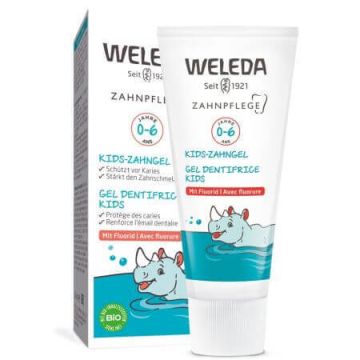Gel de dinti pentru copii cu flour, 50 ml, Weleda