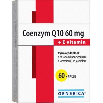 Generica COENZYM Q10 60 mg + vitamina E 60 capsule