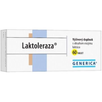 Generica Lactolerase conține enzimă, 60 comprimate