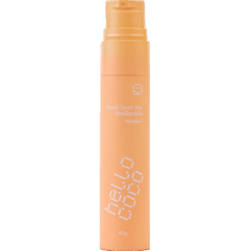 hello coco Pastă de dinți, ceai de piersici 60 g