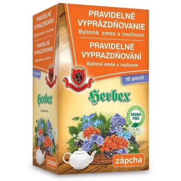 Herbex Amestec pe bază de plante cu inulină pentru mișcări intestinale regulate 140 g