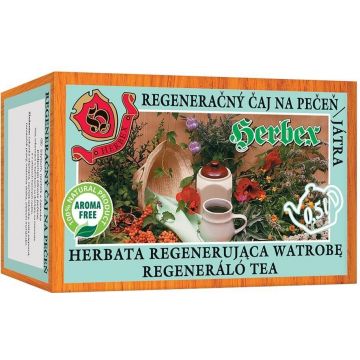 Herbex ceai de regenerare a ficatului 20 x 3 g