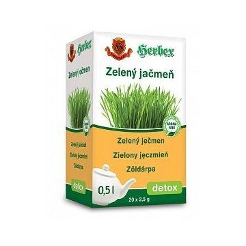Herbex Green Barley Herbal Tea, 20 x 2.5 g