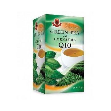 Herbex Premium ceai verde cu ceai verde Q10, 20 x 1,5 g