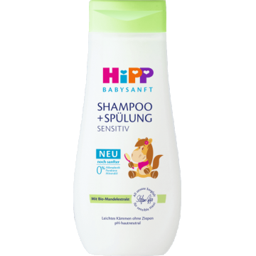 HiPP Babysanft Șampon pentru copii cu balsam 200 ml