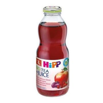 HiPP Tea & Fruit Ceai de măceșe și suc de viermi 500 ml