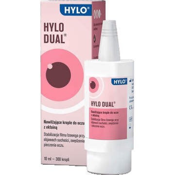 Hylo Eye Care HYLO DUAL Picături hidratante pentru ochi 10 ml