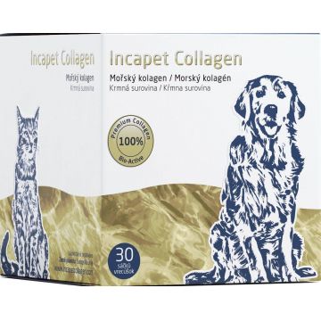 Inca Collagen Incapet Colagen pulbere în plicuri 30 x 3 g