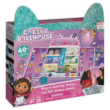 Joc de societate Miau Miau, 4 ani+, Gabby's Dollhouse
