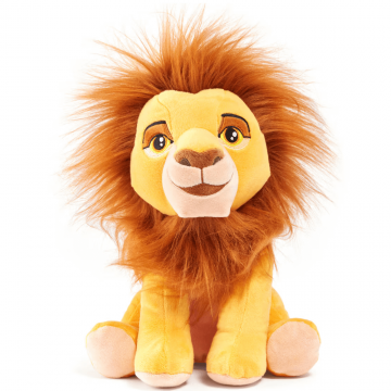 Jucarie de plus Mufasa Regele Leu, 25 cm, 0 luni+, Disney
