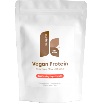 Kompava Vegan Protein Chocolate/Orange 525 g