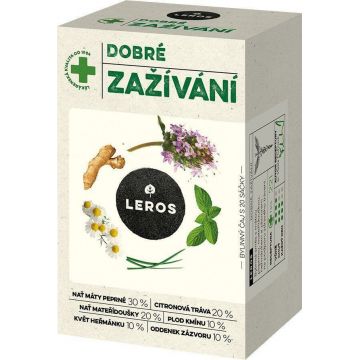 Leros Bună digestie ceai de plante, 20 x 1.5 g