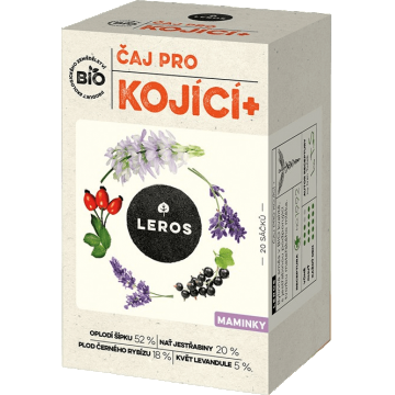 Leros Ceai organic din plante pentru mamele care alăptează 20 x 2 g