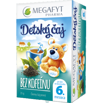 Megafyt Ceai negru decofeinizat pentru copii 20 x 1,75 g