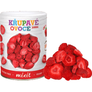 Mixit Fructe crocante căpșuni 50 g