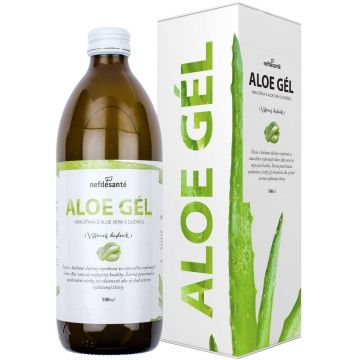 Nefdésanté ALOE GEL Suc de aloe vera cu pulpă 500 ml