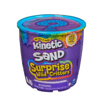 Nisip kinetic cu surprize, + 5 ani, Creaturi Salbatice, Kinetic Sand