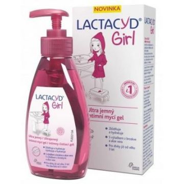 Omega Pharma Lactacyd Girl gel de curățare intimă 200 ml