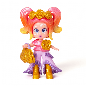 Papusa Rose Golden Gala, 3 ani+, Kookyloos