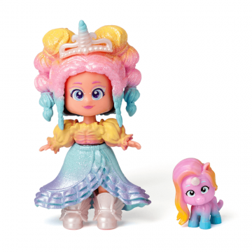 Papusa Unicorn Magic Princess, 3 ani+, Kookyloos