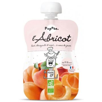 Piure Bio cu 65% caise, 4-6 luni, 120 g, Popote