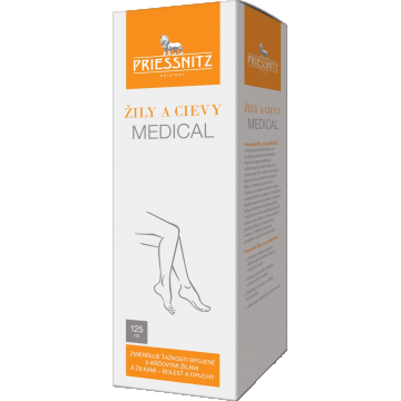 Priessnitz Vene și artere gel MEDICAL 125 ml
