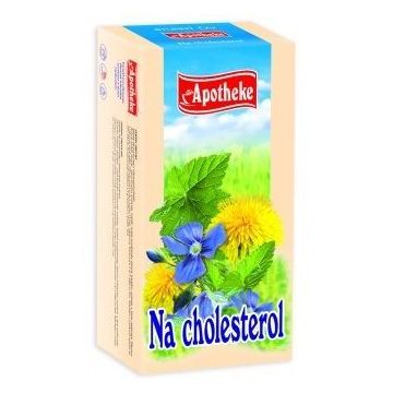 Pungi de ceai Apotheke Cholesterol 20 x 1,5 g
