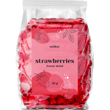 Snäksy Căpșuni liofilizate 50 g