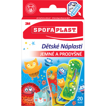 Spofaplast 3M patch-uri pentru copii Mix 20 buc