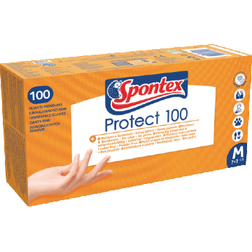 Spontex Protect M 100 buc