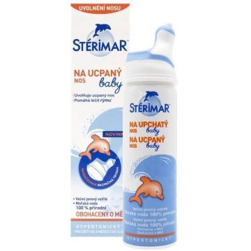 Sterimar baby Pentru nas înfundat - microspray nazal cu apă de mare pentru copii de la 3 luni, 50 ml