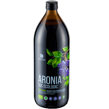 Suc de aronia eco, 1000 ml, Aronia Charlottenburg
