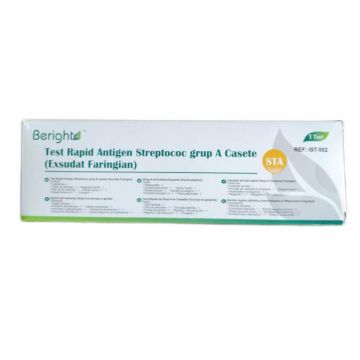 Test rapid antigen Streptococ grupa A (exsudat faringian), 1 bucata, AllTest