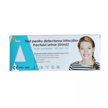 Test rapid pentru detectarea infectiilor tractului urinar, 1 bucata, AllTest