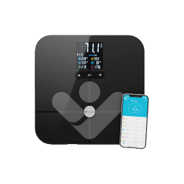 TrueLife FitScale W7 BT cântar inteligent negru