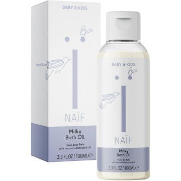Ulei de baie Naif Milk pentru copii și bebeluși 100 ml