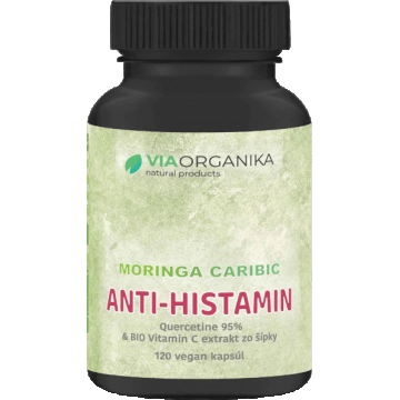 Via Organika moringa caribic antihistaminic 120 capsule