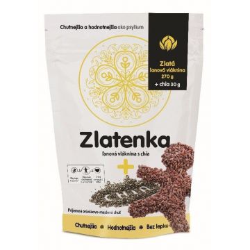 Zlatenka Fibre de in și chia 300 g