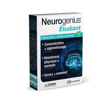 3C Pharma Neurogenius NEUROGENIUS® Student 30 comprimate