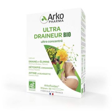Arkopharma Arkofluids Ultra drenant organic 30 fiole