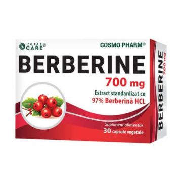 Berberina, 700 mg, 30 capsule, Cosmopharm
