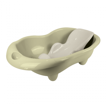 Cadita cu suport anatomic, Verde, Hippo, Dolu