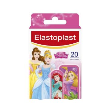 Elastoplast Disney Princesses pansamente pentru copii 2 dimensiuni x20