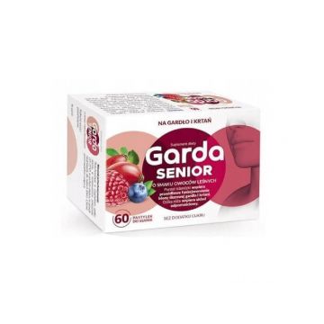 Garda Senior, aromă de fructe de pădure, 60 pastile