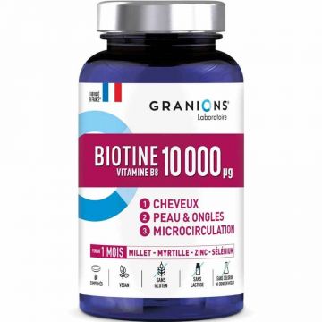 Granions Biotin 10 000 μg 60 comprimate