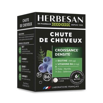Herbesan Chute De Cheveux 30 Comprimés