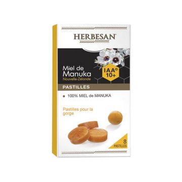 Herbesan Manuka Honey Pastilles Gorge x8